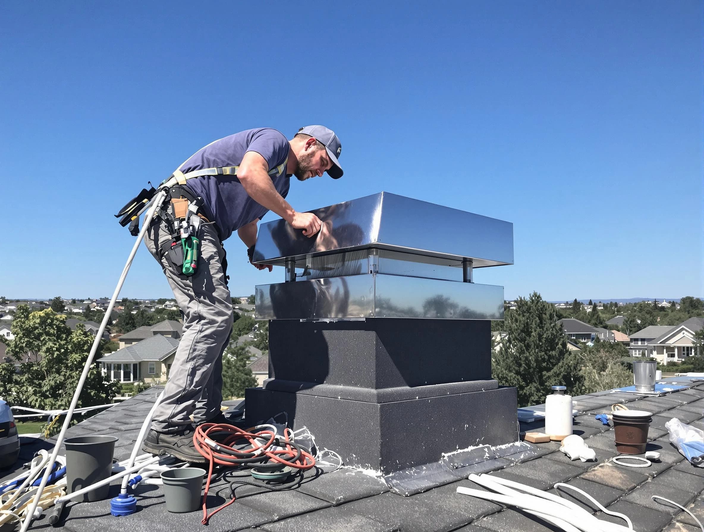 Chimney Cap Services service in West Jordan, UT