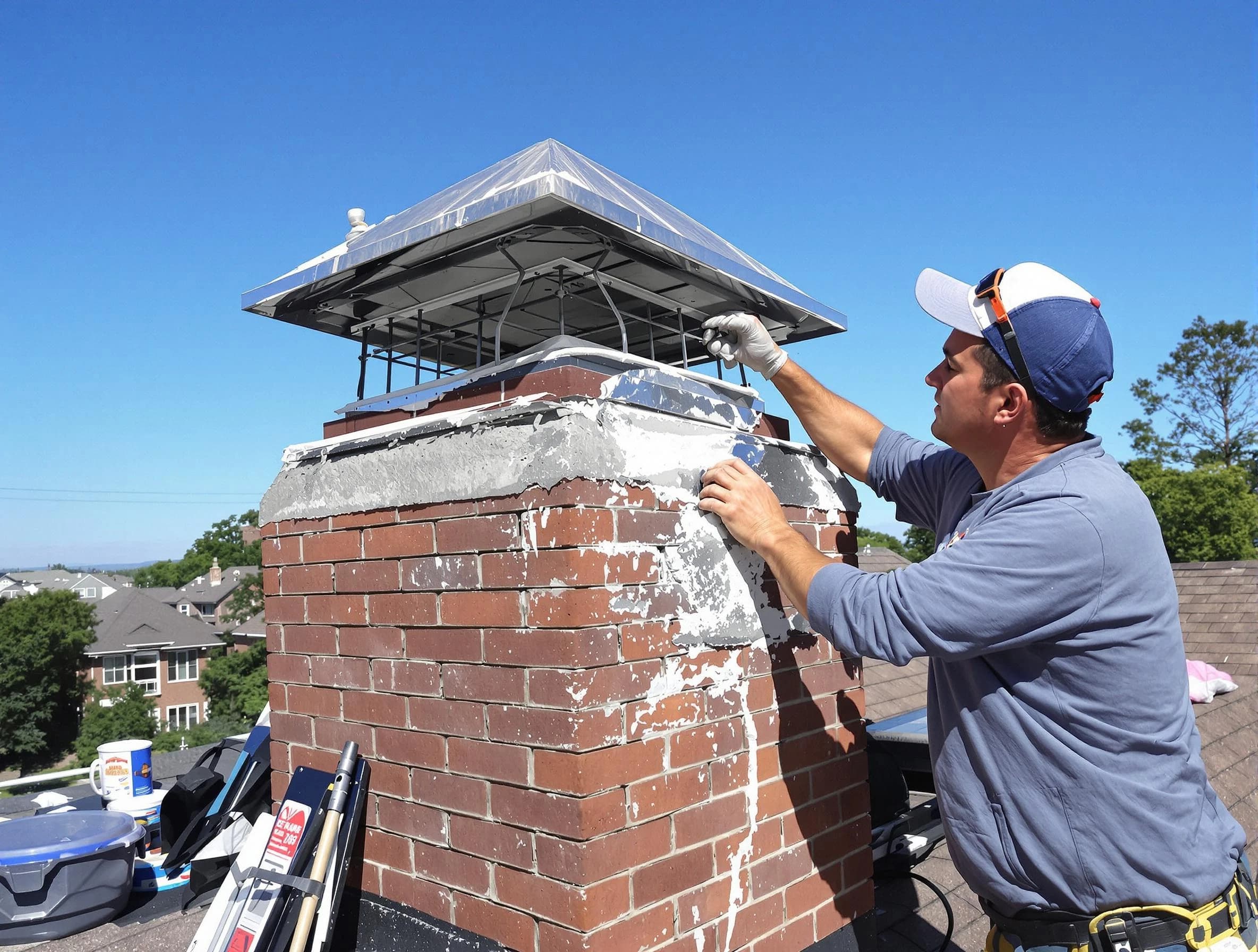 Chimney Crown Services service in West Jordan, UT